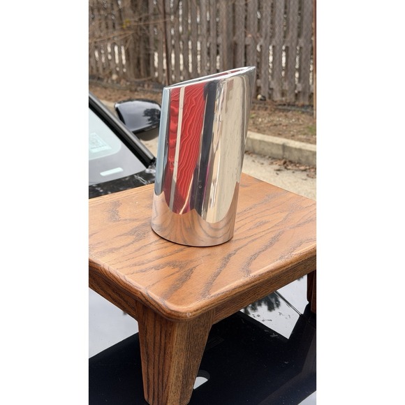 Nambe 541 Wine Chiller Cooler Modern Metal Barware Made in USA - Picture 6 of 10